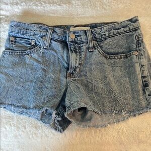 Gap denim cutoff shorts. Size 26. 3 inch inseam.
